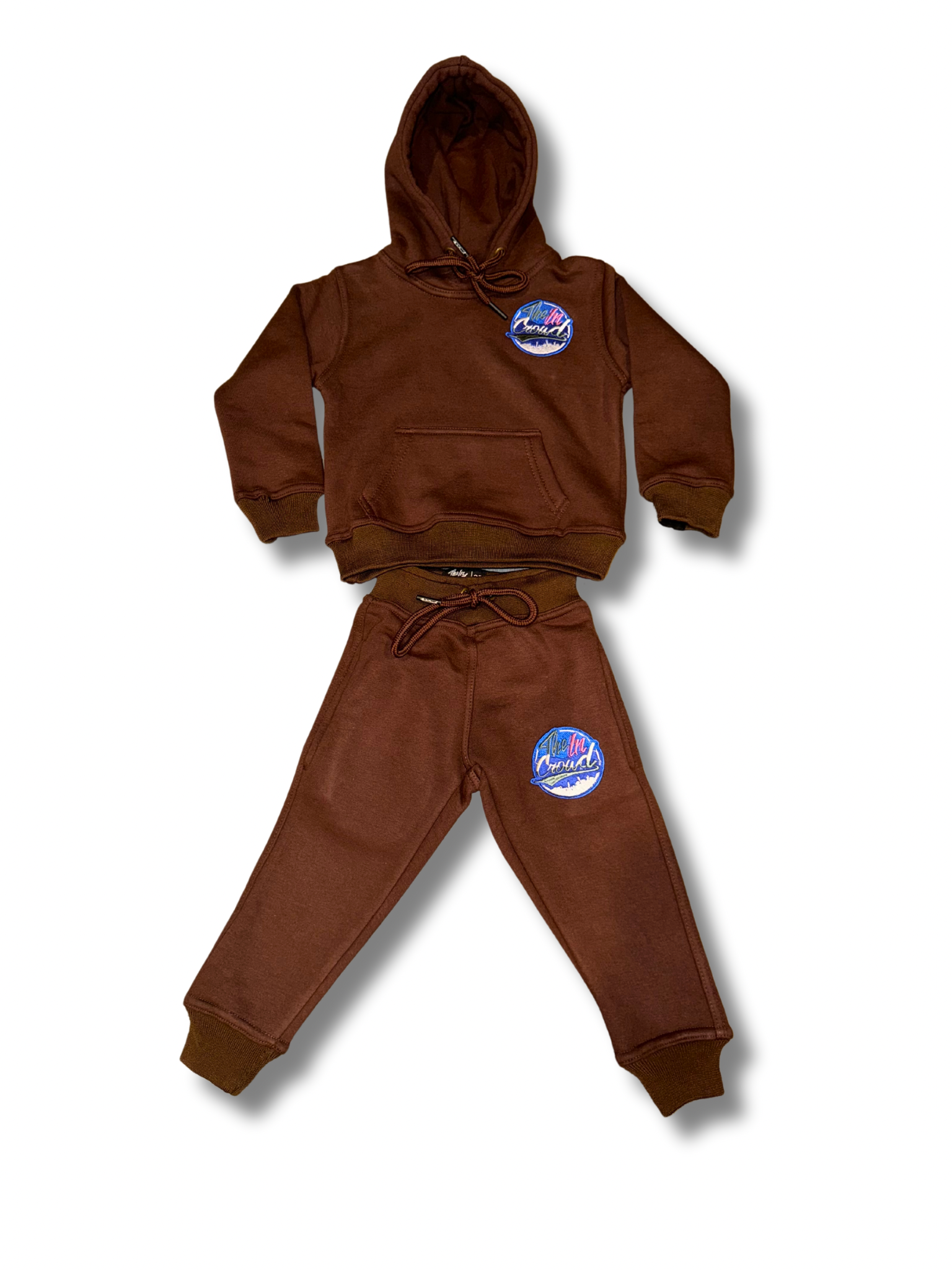 Kids Brown Sweatsuit