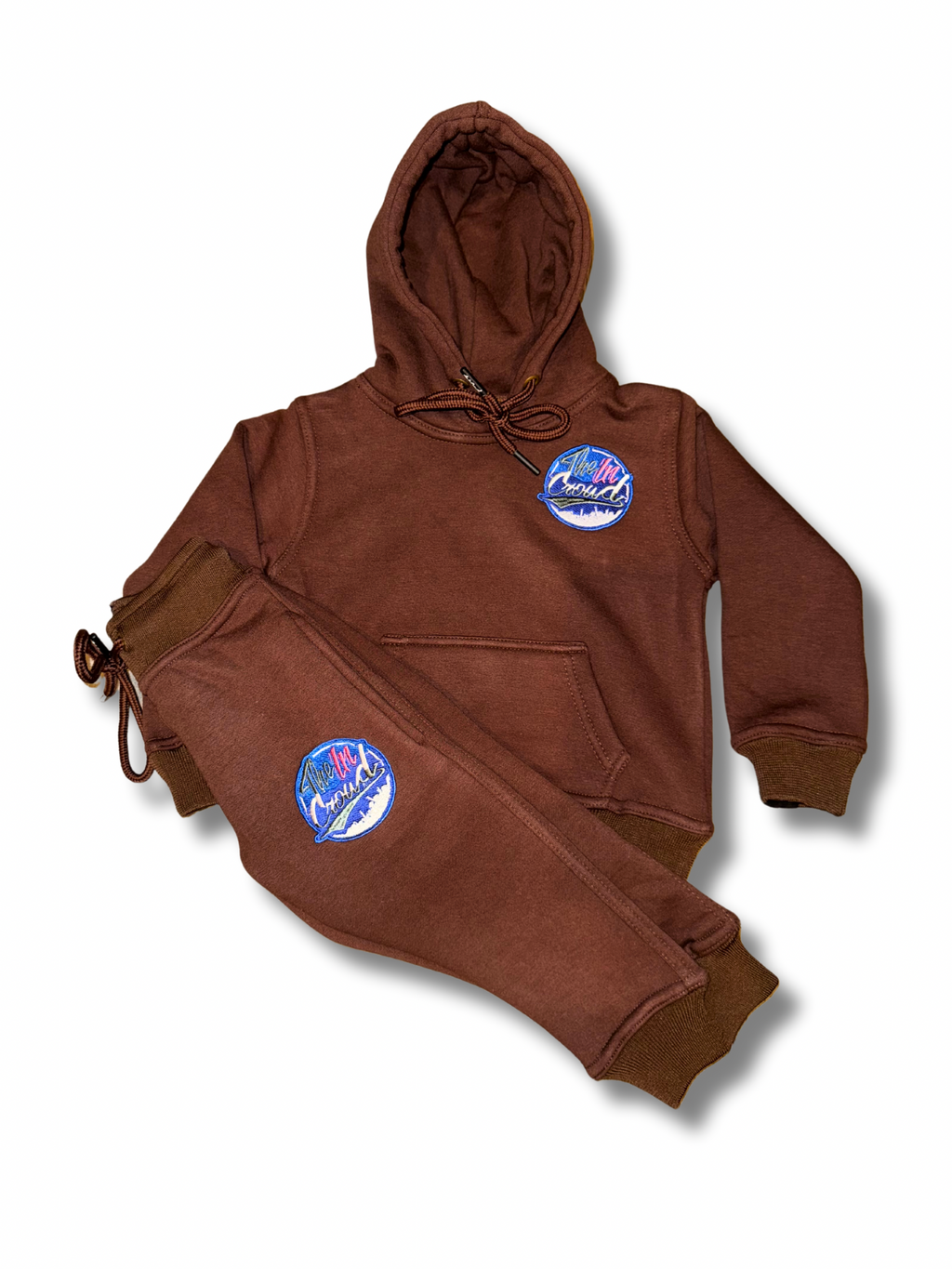Kids Brown Sweatsuit