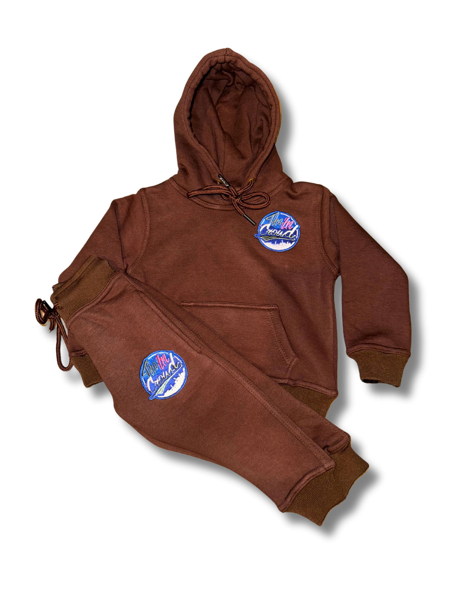 Kids Brown Sweatsuit