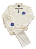 Butter Cream Quarter Zip Sweatsuit