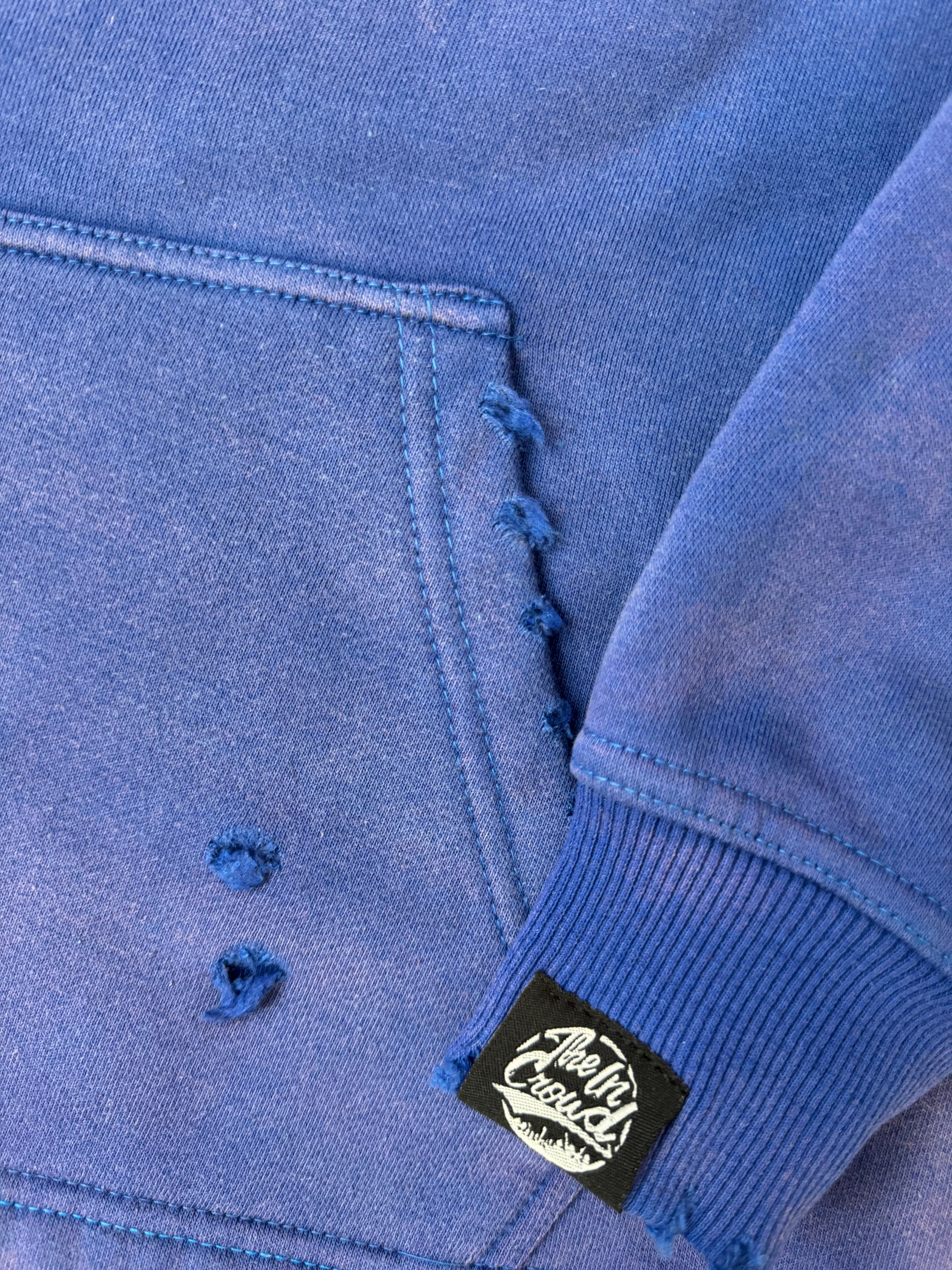 Heavyweight Navy Blue Premium Hoody