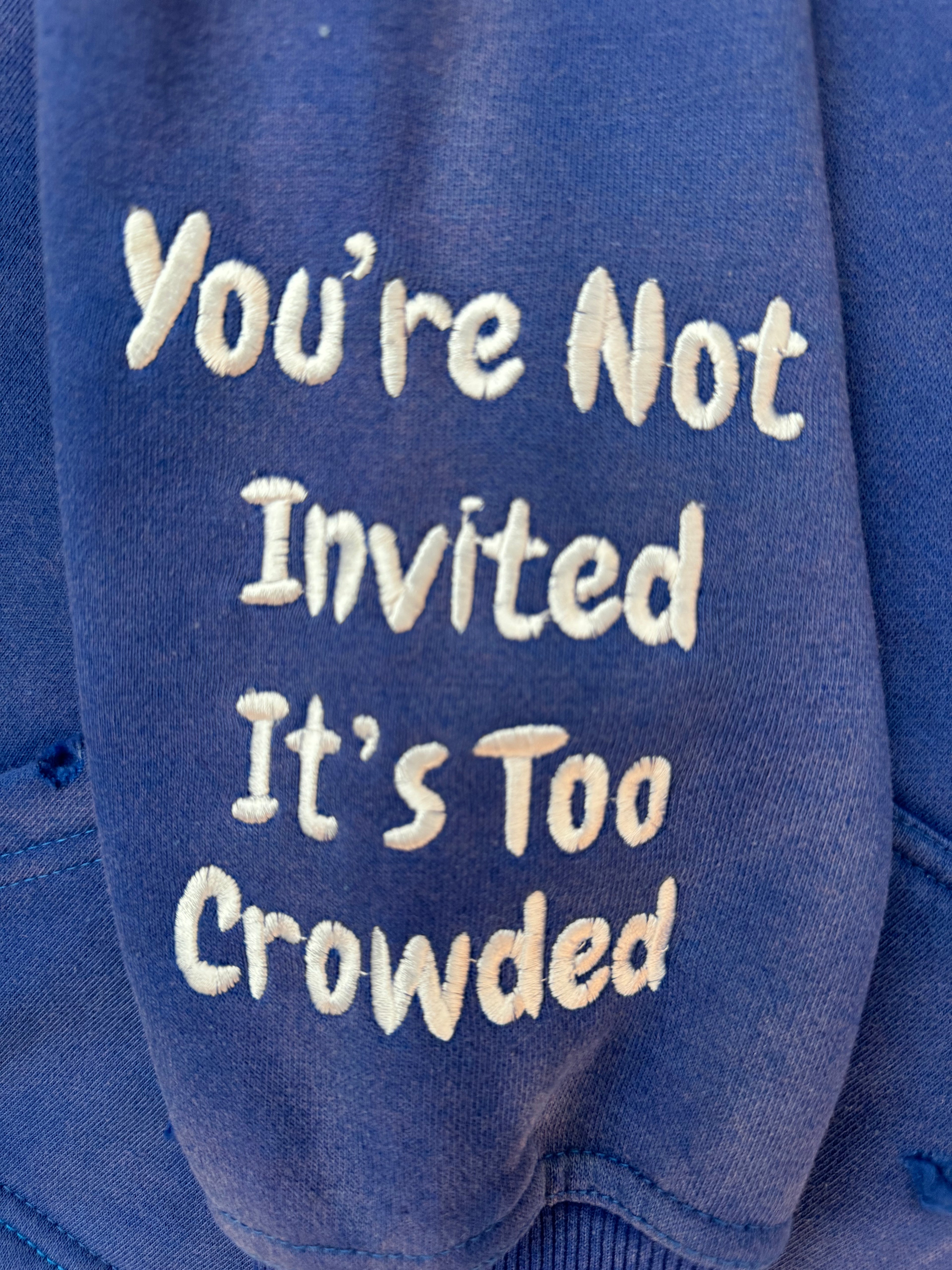 Heavyweight Navy Blue Premium Hoody