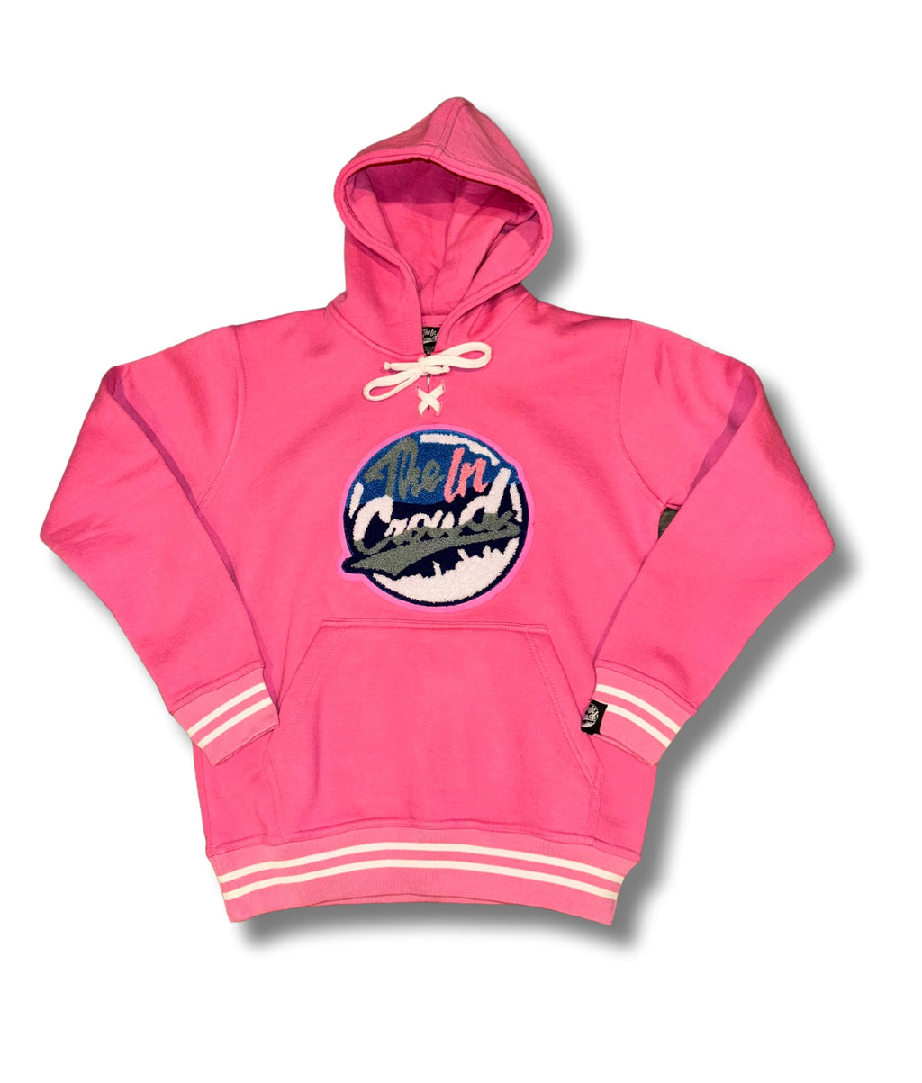 Pink Hockey Hoody