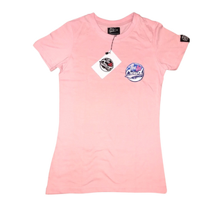 Women’s Pink Slim Fit T-Shirt