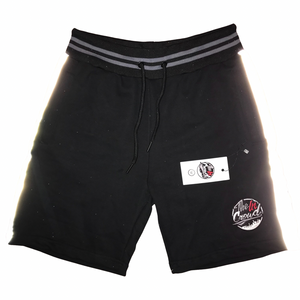 The In Crowds Black reflective shorts