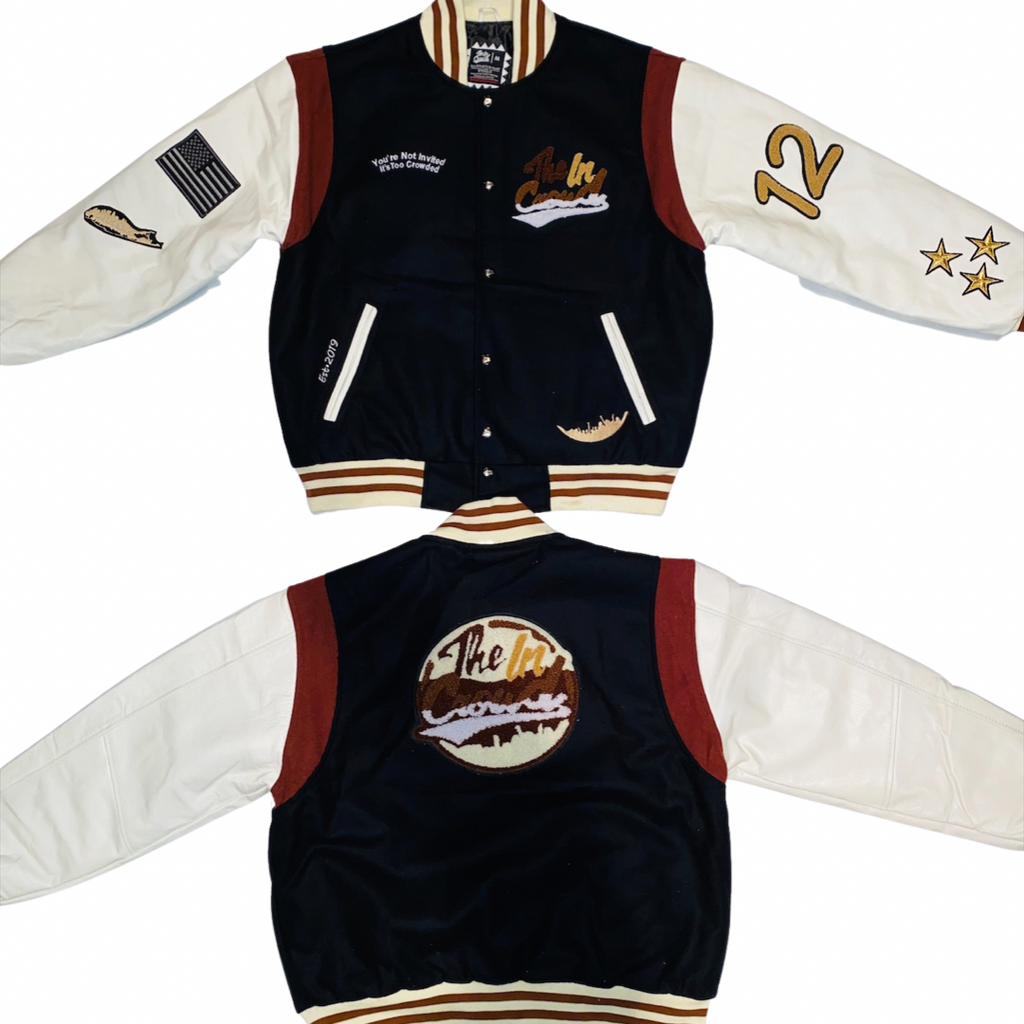 Mocha Varsity Jacket