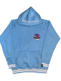 Baby blue “You’re Not Invited” Hoody