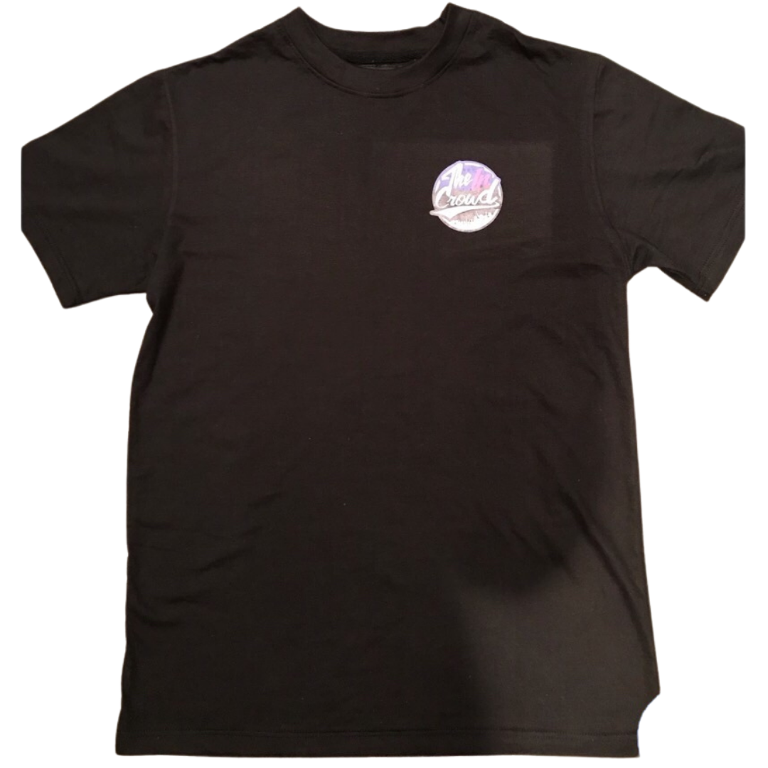 The In Crowd " classic " black T-shirt