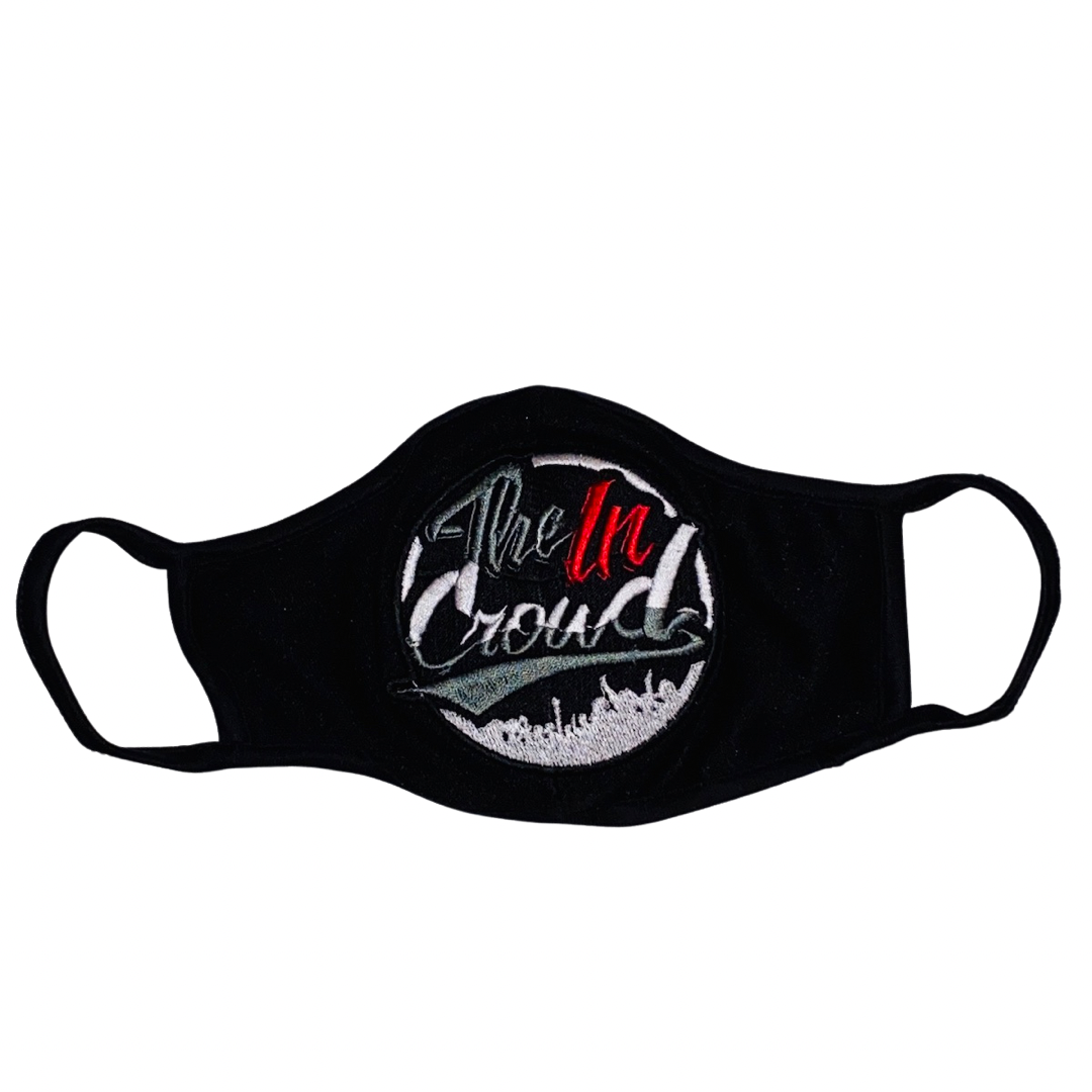 Black Alternate Logo  “ Hater Blocker ” Face Mask