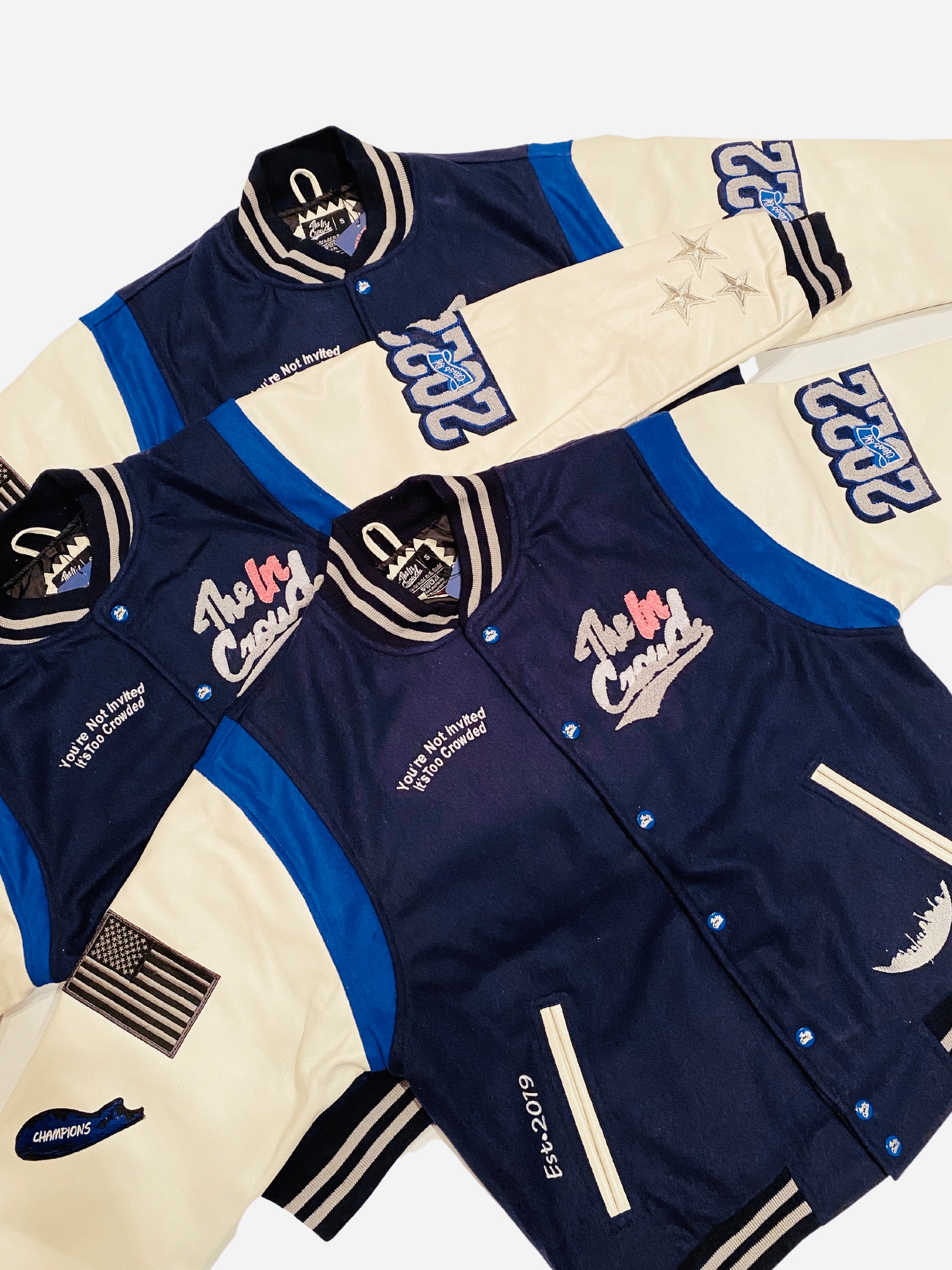 Women’s Blue Varsity Jacket