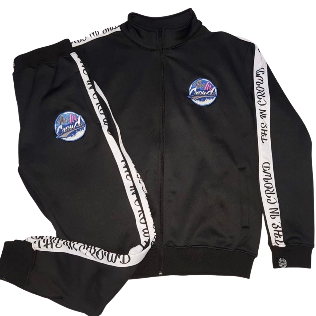 The In Crowd’s Women’s Black “Swaggy” Tracksuit