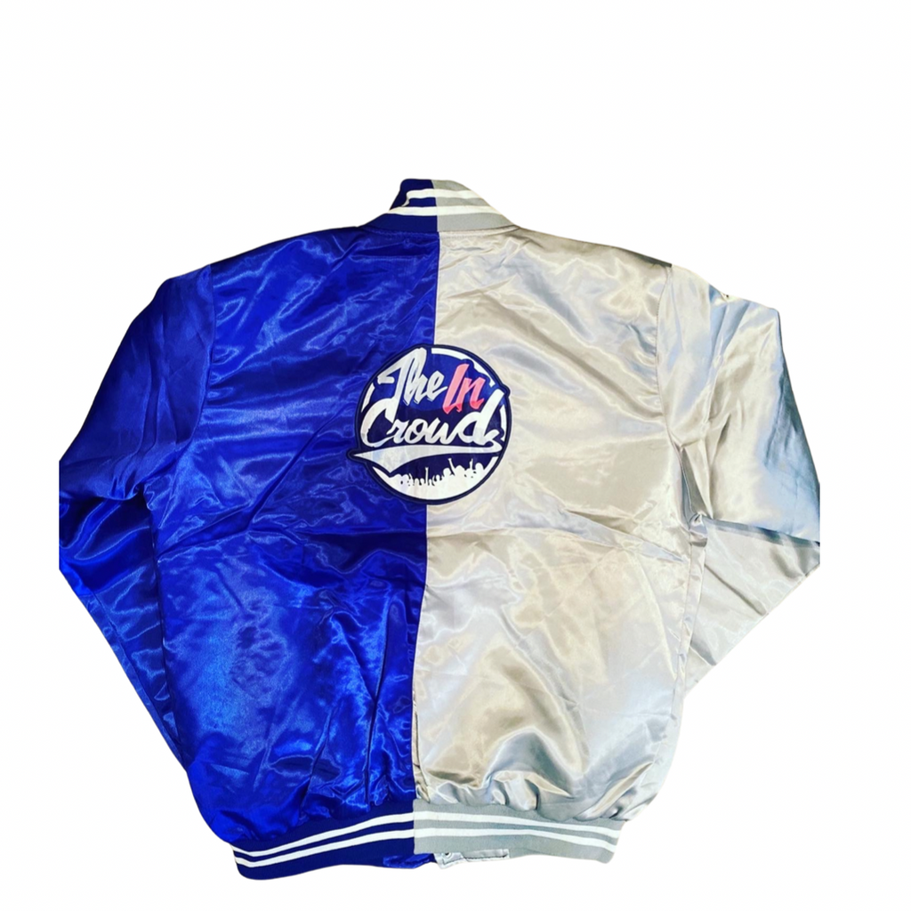 Two Toned  “Light Flex” Satin Jacket
