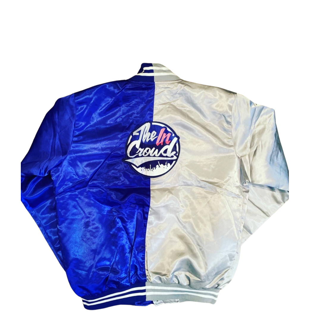 Two Toned  “Light Flex” Satin Jacket