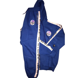 The In Crowd "swaggy" full blue sweatsuit