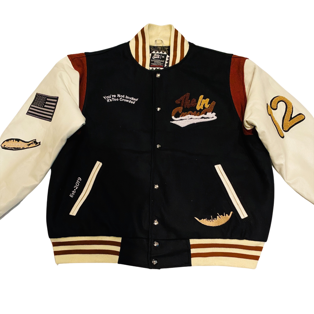 Mocha Varsity Jacket