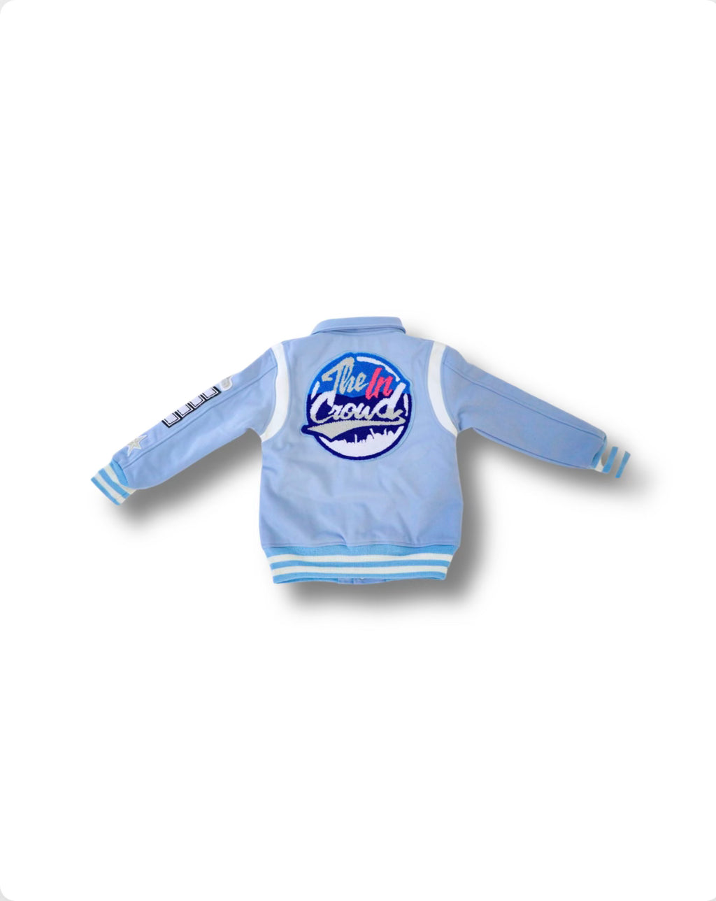 Women’s Powder Blue Varsity Jacket