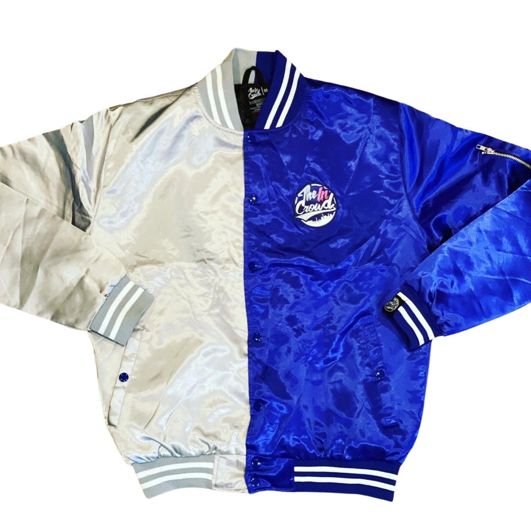 Two Toned  “Light Flex” Satin Jacket